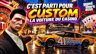 Miniature : C'EST PARTI POUR CUSTOME LA VOITURE DU CASINO DANS (GTA ONLINE)