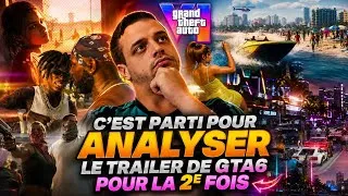 Miniature : C'EST PARTI POUR ANALYSER LE 1ER TRAILER DE GTA6 POUR LA 2E FOIS
