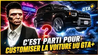 Miniature : C'EST PARTI POUR CUSTOMISER LA VOITURE DU GTA+ DANS (GTA ONLINE)