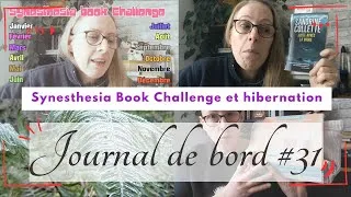 Miniature : [Vlog] Journal de bord #31 : Synesthesiabook challenge et hibernation