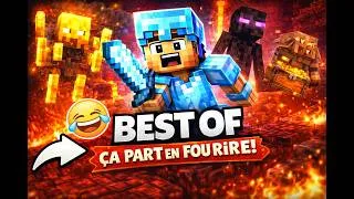 Miniature : Des moments vraiment ... de mon live Minecraft (BEST OF)