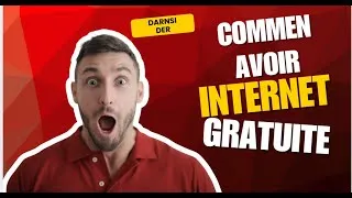 Miniature : COMMENT  AVOIRE LA CONNEXION INTERNET GRATUITEMENT DE CETTE FACON