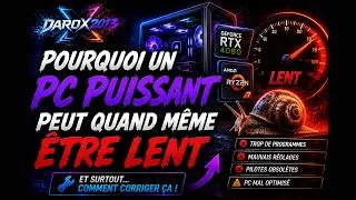 Miniature : Pourquoi ton PC est lent alors qu'il est PUISSANT