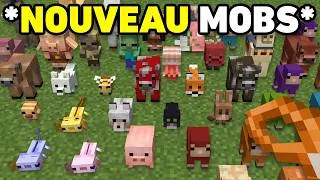 Miniature : J'ai Capturé TOUS les NOUVEAUX Bébés Mobs de Minecraft..