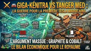 Miniature : Giga-Kénitra vs Tanger Med : La Guerre Interne pour la Première Tesla Marocaine ! 🚗⚡