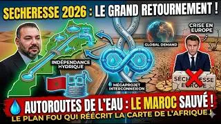 Miniature : 💧 Sécheresse 2026 : Le projet fou des "Autoroutes de l'Eau" qui a sauvé le pays !