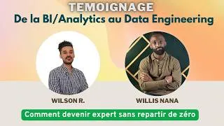 Miniature : Comment passer d'un profil Data à expert Data Engineering (Témoignage de Wilson)