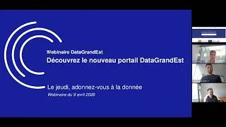 Miniature : WEBINAIRE : Découvrez le nouveau portail DataGrandEst (09/04/2026)