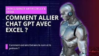 Miniature : Formule Magique Excel : Diviser 'Bond Harry' en 'Bond' et 'Harry' | Tutoriel avec ChatGPT