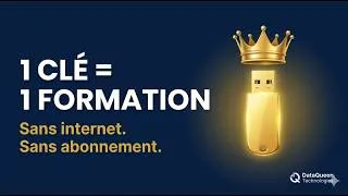 Miniature : 🔑 Formation sur Clé USB — Apprendre sans internet au Congo | DataQueen Technologies