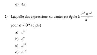 Miniature : 9èm année// Texte Modèle Mathématiques 2026.📚