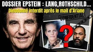 Miniature : EPSTEIN FILES : LANG,ARIANE,DIEUDONNE & les autres ?#epsteinfiles  #JackLang #ArianeDeRothschild