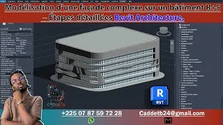 Miniature : Comment j’ai conçu une façade complexe pour un immeuble de 6 étages 🏢🔥