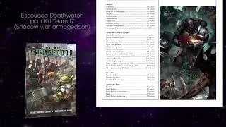 Miniature : KILL TEAM 17 : Escouade de la Deathwatch fan made