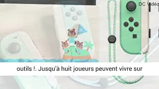 Miniature : Console Nintendo Switch Animal Crossing New Horizons Edition + Code de Téléchargement