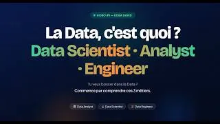 Miniature : 📊 La Data expliquée simplement : découvre les vrais rôles dans le monde de la tech !