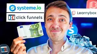 Miniature : 3 façons de gagner de l'argent avec Systeme.io, ClickFunnels et Learnybox