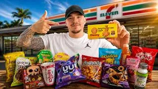 Miniature : Je teste TOUS les snacks BIZARRES du 7-Eleven en Thaïlande ! 🇹🇭