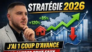 Miniature : La MEILLEURE stratégie d’investissement immobilier en 2026 pour débutant (CDI, 18–30 ans)