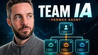 Miniature : Hermes Agent : crée ta team d’agents IA sans te disperser