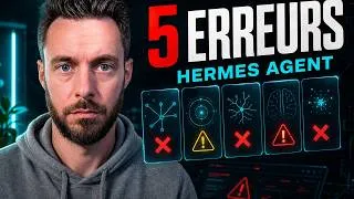 Miniature : Hermes Agent : les 5 erreurs qui te font abandonner