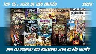 Miniature : TOP 15 : Meilleurs jeux de dés initiés 2026