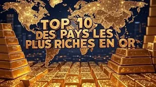 Miniature : Top 10 des pays les plus riches en or 💰 | Le classement va te surprendre !#Or #Classement #Top10