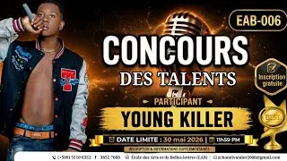 Miniature : CONCOURS DES TALENTS – 1ʳᵉ ÉDITION | PRÉSENTATION OFFICIELLE D’UNE ŒUVRE EN COMPÉTITION