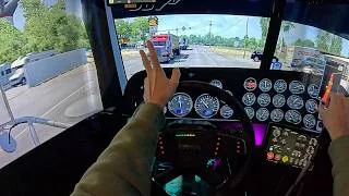 Miniature : NOT MY DAY… 😅 NOT MY BEST RUN | Realistic ATS🔥   | 4K | American Truck Simulator