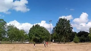 Miniature : Air rocket with streamer recovery