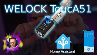 Miniature : WELOCK ToucA51 : serrure connectée (empreinte, code, RFID) + setup Home Assistant