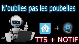 Miniature : Il me rappelle même les poubelles ! 🤖🗑️ | Home Assistant + IA"