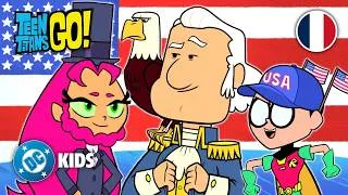 Miniature : L'histoire des États-Unis 🇺🇸📜 | Teen Titans Go! en Français 🇫🇷 | @DCKidsFrançais