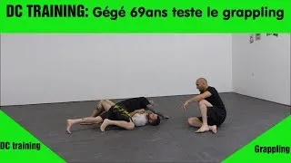 Miniature : Gégé, 69ans s'essaye au grappling avec DC TRAINING