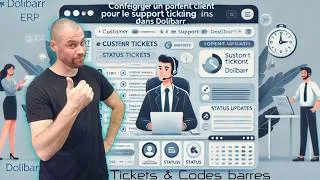 Miniature : 2# Dolibarr  Tickets & codes barres