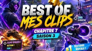 Miniature : Best of des mes clips fortnite du chapitre 7 saison 3 ✅😈😜 