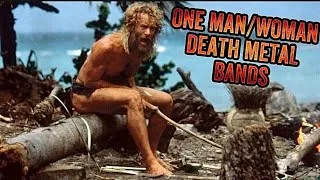 Miniature : ONE MAN/WOMAN DEATH METAL BANDS #DeathMetal #metalhead #osdm 