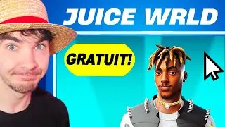 Miniature : Le skin *GRATUIT* de Juice WRLD vient d'être RÉVÉLÉ sur Fortnite!