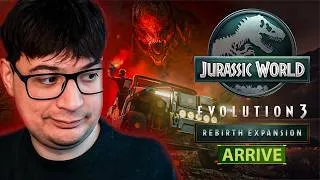 Miniature : Aperçu du DLC : JURASSIC WORLD EVOLUTION 3 : REBIRTH EXPANSION (+ Images Exclus)