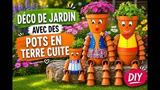 Miniature : Déco de jardin avec des pots en terre cuite : Des idées DIY pleines de charme