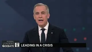 Miniature : Leading in a crisis | Federal leaders' debate 2025