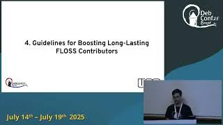 Miniature : Guidelines for Boosting Long-Lasting FLOSS Contributors