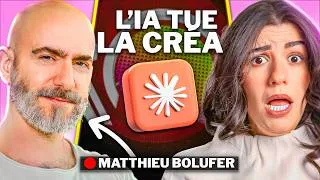 Miniature : L'IA va-t-elle TUER la créativité ? (le patron d'une agence répond cash)