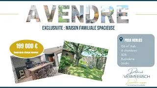 Miniature : Maison familiale spacieuse à Illies – 136 m², jardin et grandes chambres