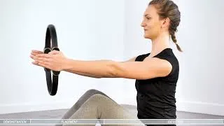 Miniature : EXERCICE ROTATION DE LA COLONNE avec anneau de pilates