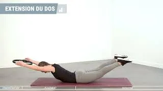 Miniature : EXERCICE EXTENSION DU DOS avec anneau de pilates