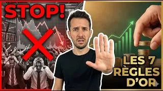 Miniature : Pourquoi 90% des investisseurs ÉCHOUENT (7 règles qui changent TOUT)