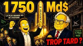 Miniature : Pourquoi il ne faut surtout pas investir dans l'introduction en bourse de Space X