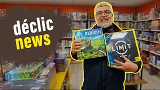 Miniature : Declic NEWS   Rebirth, L'histoire d'un aller et d'un retour, space lab, emblêmes