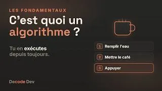 Miniature : C'est quoi un algorithme ? (tu en exécutes depuis toujours)